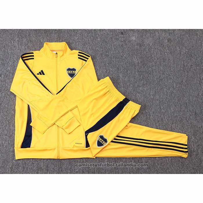 Chandal de Chaqueta del Boca Juniors Nino 25/26 Amarillo